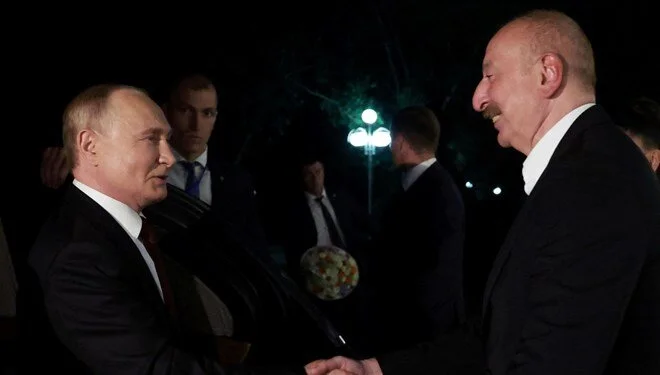 Vladimir Putin Azerbaycan’da