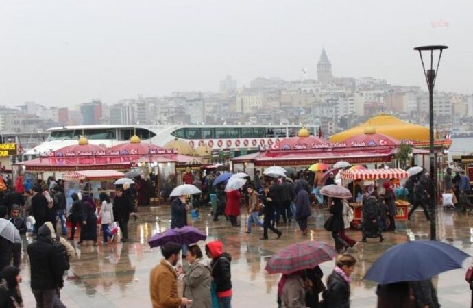 İstanbul ve çevresi için kuvvetli yağış uyarısı yapıldı