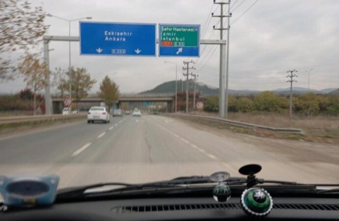 Ankara yolu hız limitleri düşürüldü