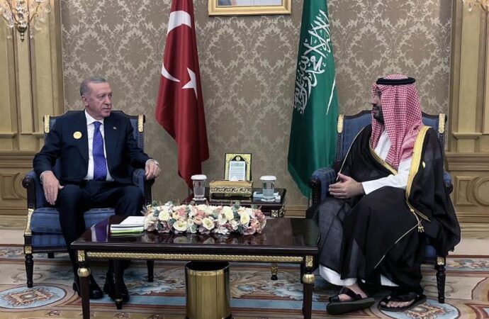 Erdoğan, Suudi Arabistan Veliaht Prensi Selman ile görüştü