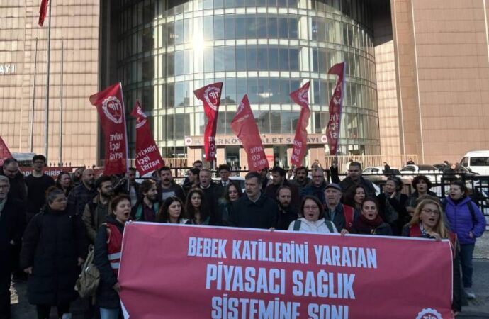 TİP’ten ‘Yenidoğan Çetesi’ protestosu: Mesele 3-5 tane alçak değil, bunları yaratan sistem