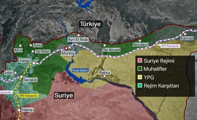 Kim, nereyi kontrol ediyor? İşte güncel Suriye haritası