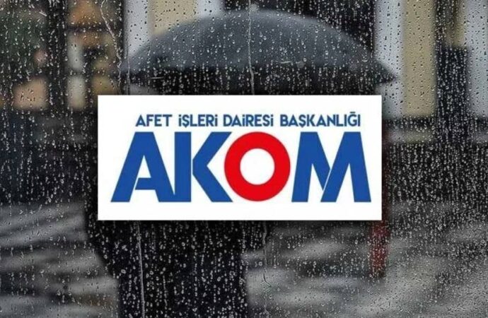 AKOM İstanbul için saat verip uyardı