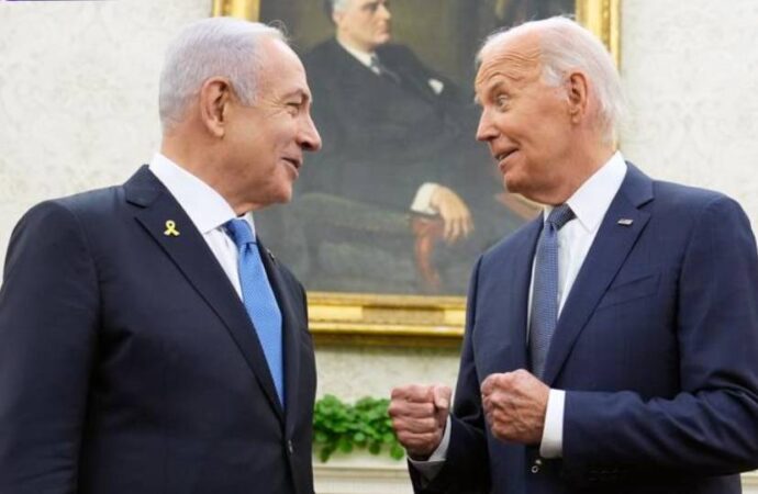 Netanyahu ile görüşen Biden, Gazze’de ‘acil ateşkes’ çağrısında bulundu