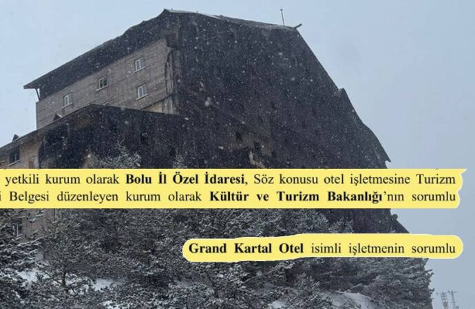 Kartalkaya faciasına ilişkin bilirkişi ön raporu: Turizm Bakanlığı sorumlu, otel sahibi kusurlu