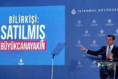 Ekrem İmamoğlu: Heybedeki turpun adı Satılmış Büyükcanayakın