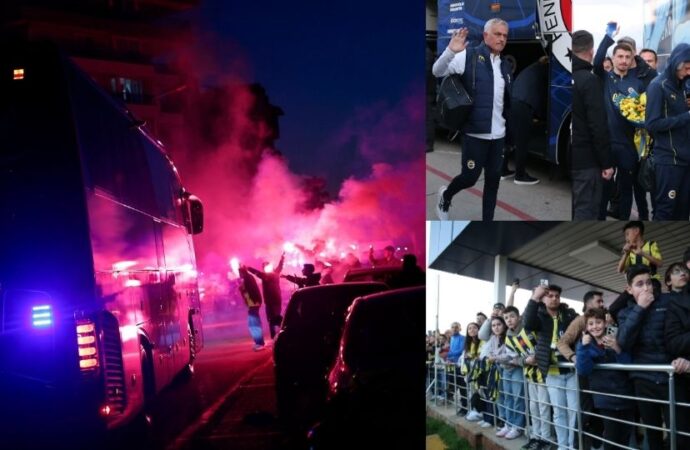 Fenerbahçe, Alanya’da coşkuyla karşılandı…