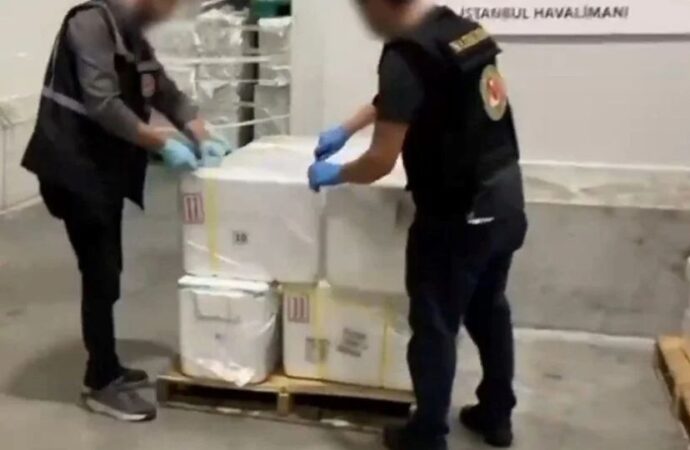 İstanbul Havalimanı’nda operasyon: 455,2 kilo kokain ele geçirildi