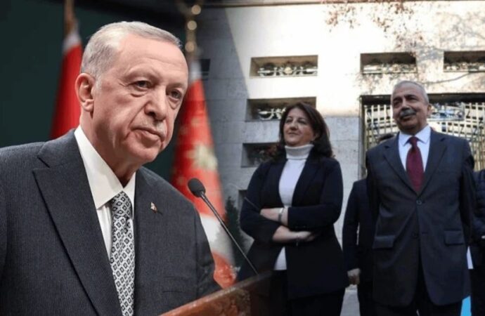 13 yıl sonra ilk görüşme: Erdoğan, DEM Parti heyeti ile bir araya geldi