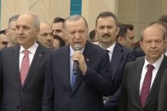Cumhurbaşkanı Erdoğan, Kıbrıs’ta: Kardeşliğimizi bozmaya çalışanlar başarılı olamayacak