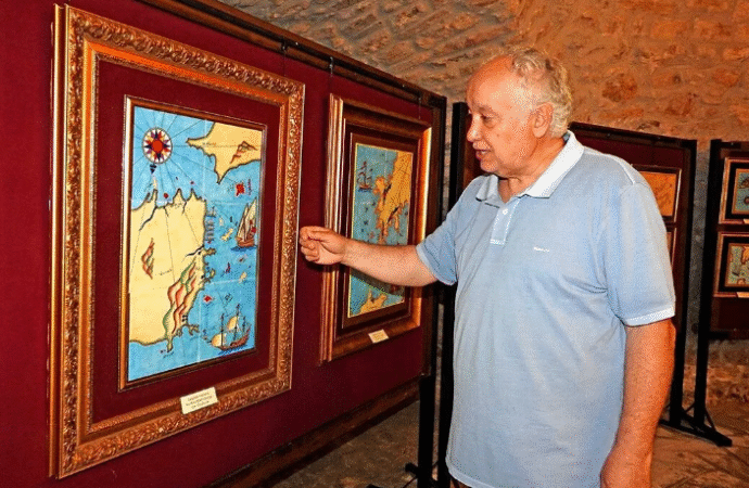 Piri Reis’in haritaları Çeşme’de
