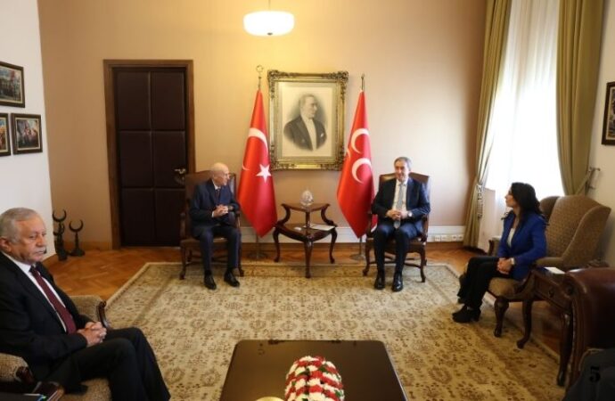 MHP- DEM görüşmesi sona erdi