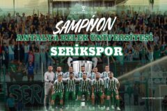 2. Lig Kırmızı Grupta şampiyon belli oldu: Antalya Belek Üniversitesi Serikspor 1. Ligde