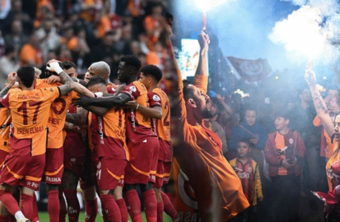 Süper Lig’de şampiyon Galatasaray