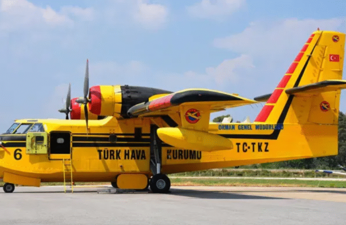 THK’ya ait 8 yangın söndürme uçağı satışa çıkarıldı