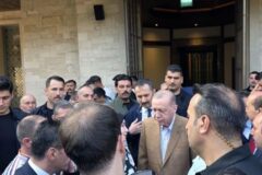 Erdoğan bayram namazını Marmaris’te kıldı