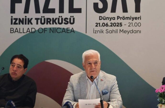 Fazıl Say bestesi İznik Türküsü, İznik Gölü kıyısında dünya prömiyerini yapacak