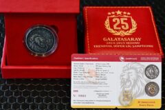 Darphane, Galatasaray’ın 25. Şampiyonluğu Anısına Hatıra Para Çıkarıyor