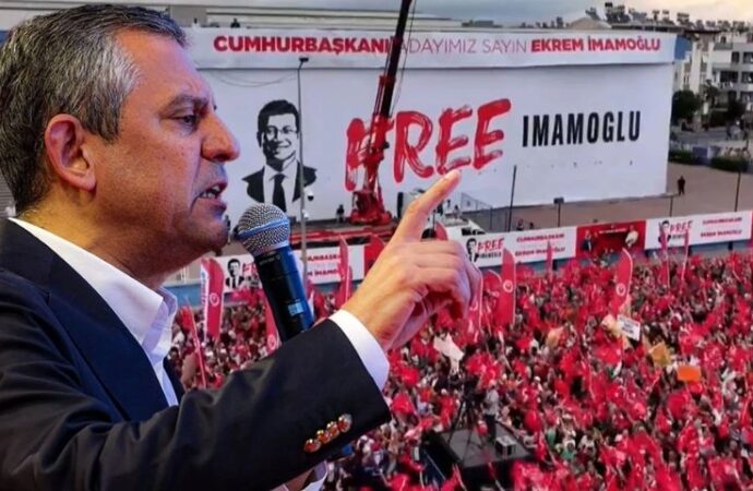 Özgür Özel, Antalya’dan Erdoğan’a seslendi: “Orada burada ahtapot arama, ahtapot sarayda”