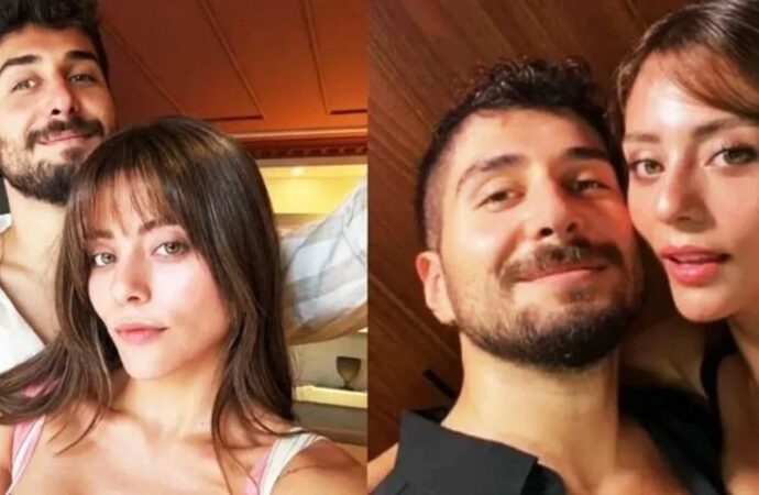 Kızılcık Şerbeti’nin Doğa’sı Sıla Türkoğlu ve sevgilisinden romantik kareler