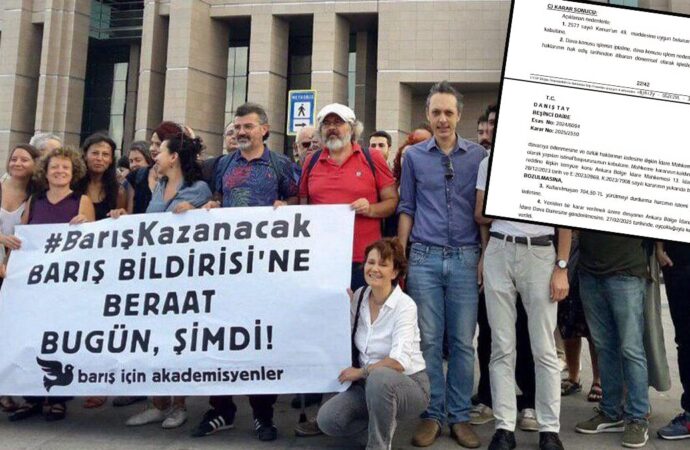 Danıştay’dan Barış Akademisyenine Dönüş Kararı