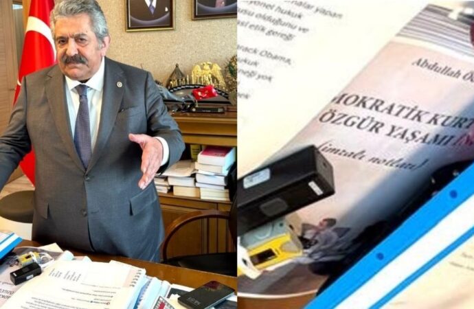 Sosyal Medyada Gündem Oldu: MHP Vekilin Masasında Öcalan Kitabı!