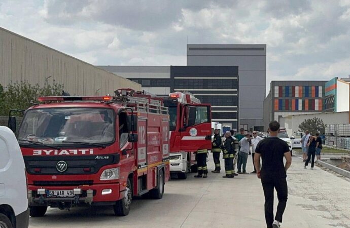Tekirdağ’da anestezi gazı üretilen fabrikada patlama
